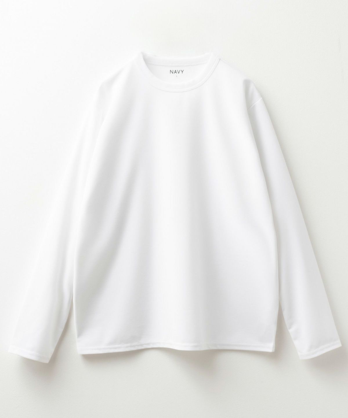 NAVY ジョーゼット長袖Tシャツ メンズ