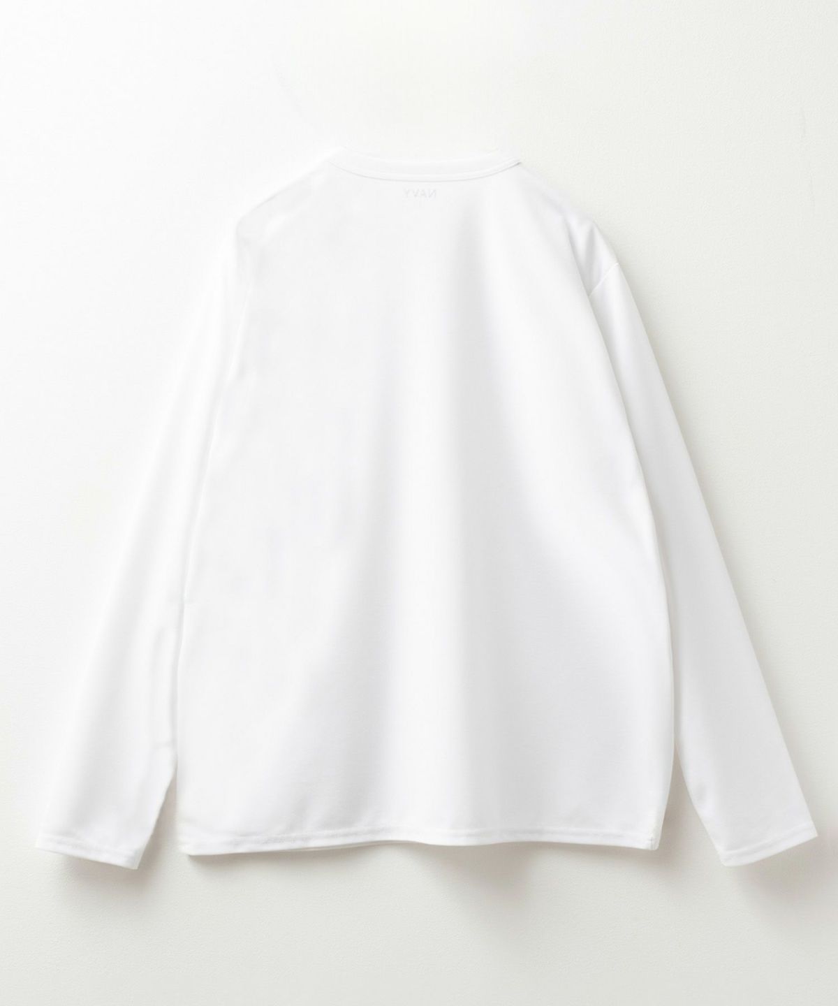 NAVY ジョーゼット長袖Tシャツ メンズ