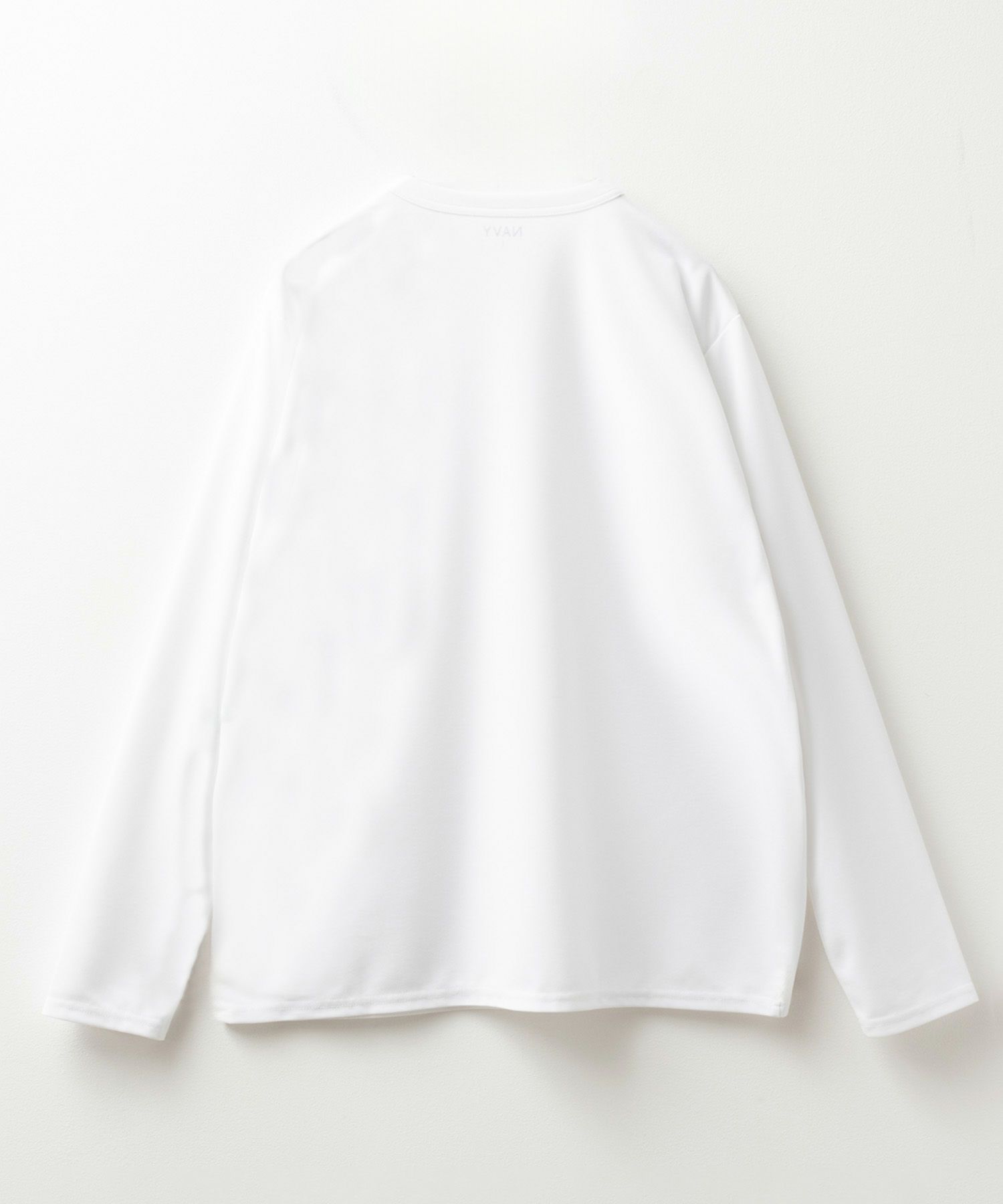 NAVY ジョーゼット長袖Tシャツ メンズ