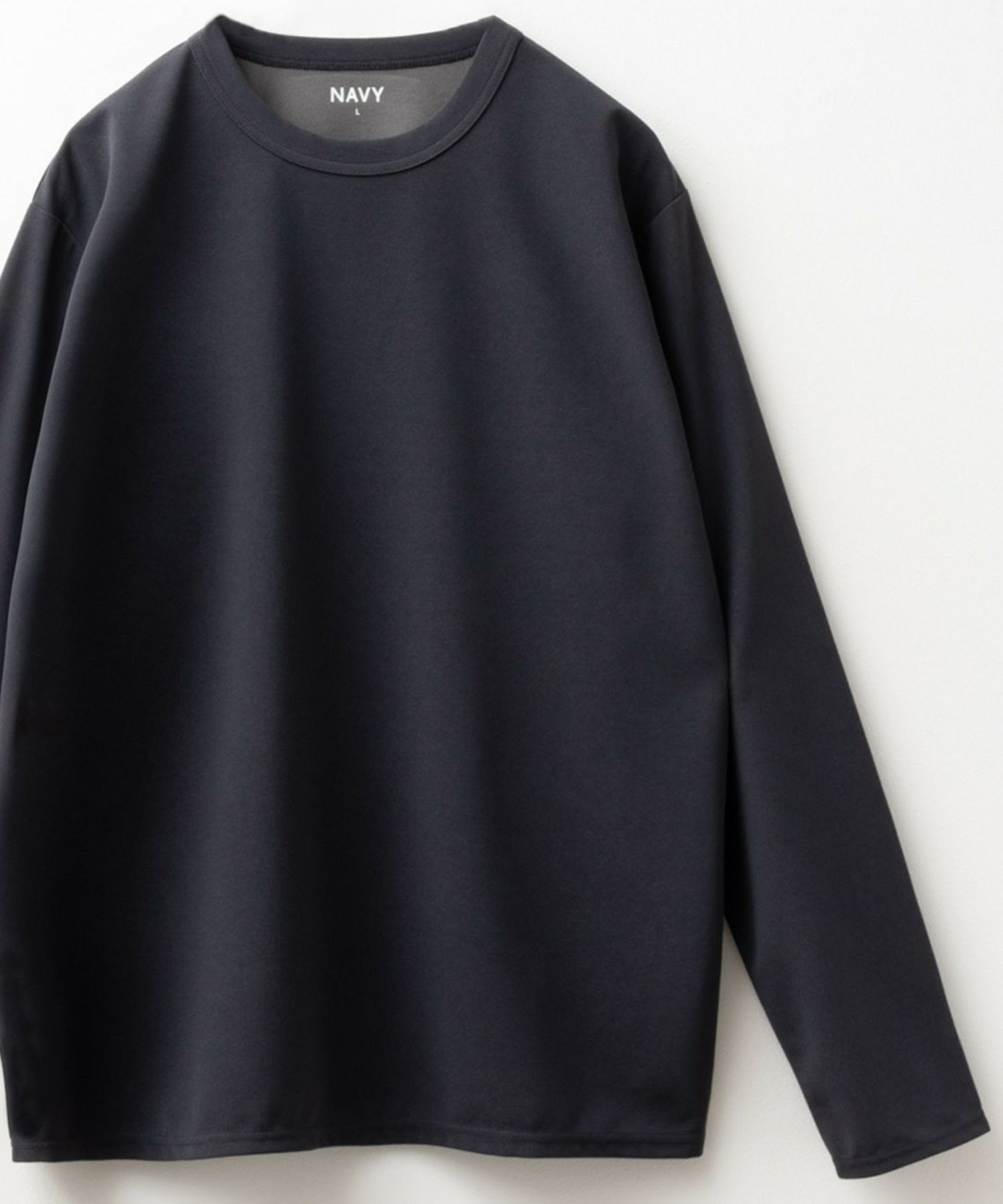 [期間限定価格]NAVY  ジョーゼット長袖Tシャツ メンズ商品画像-20