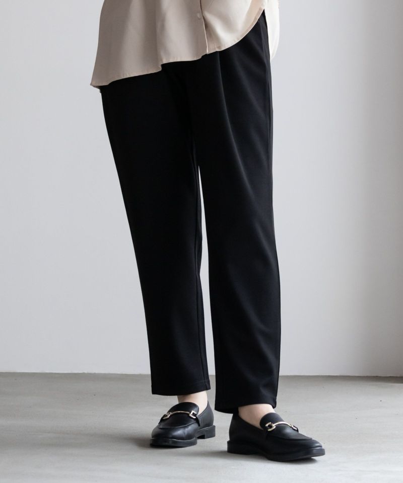 NAVY  ジョーゼットテーパードパンツ レディース商品画像-2