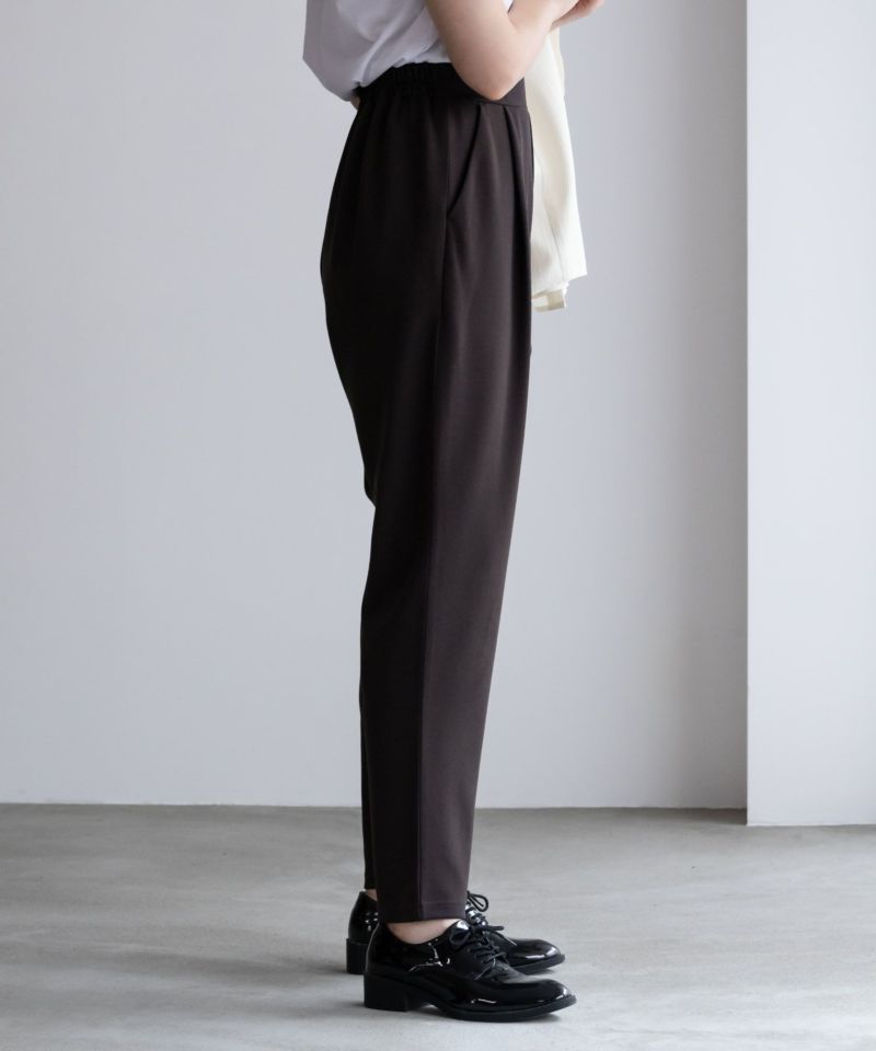 NAVY  ジョーゼットテーパードパンツ レディース商品画像-7