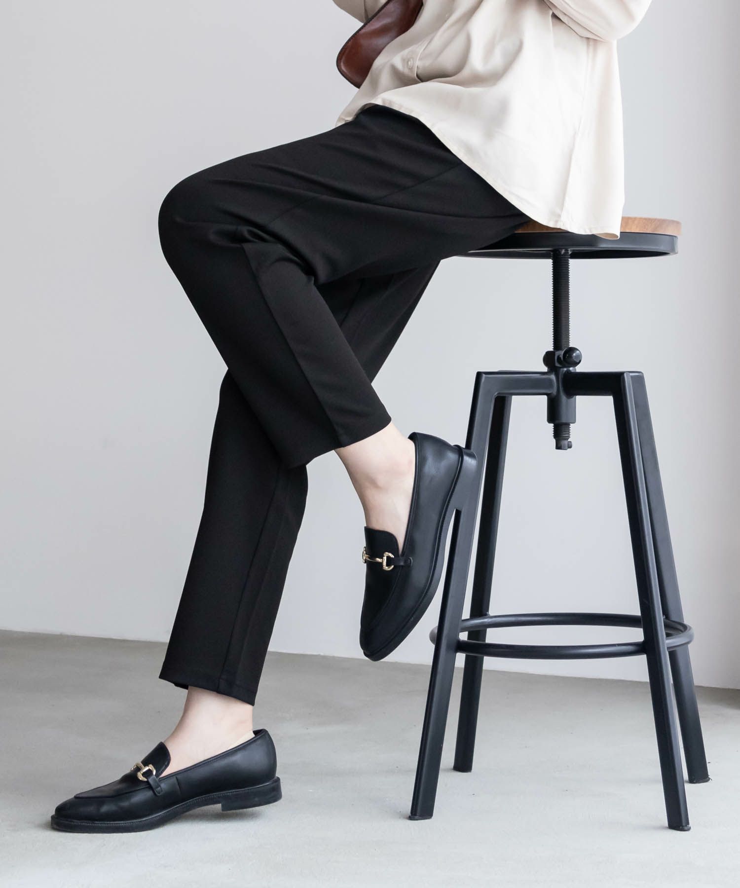 NAVY  ジョーゼットテーパードパンツ レディース商品サムネイル-12