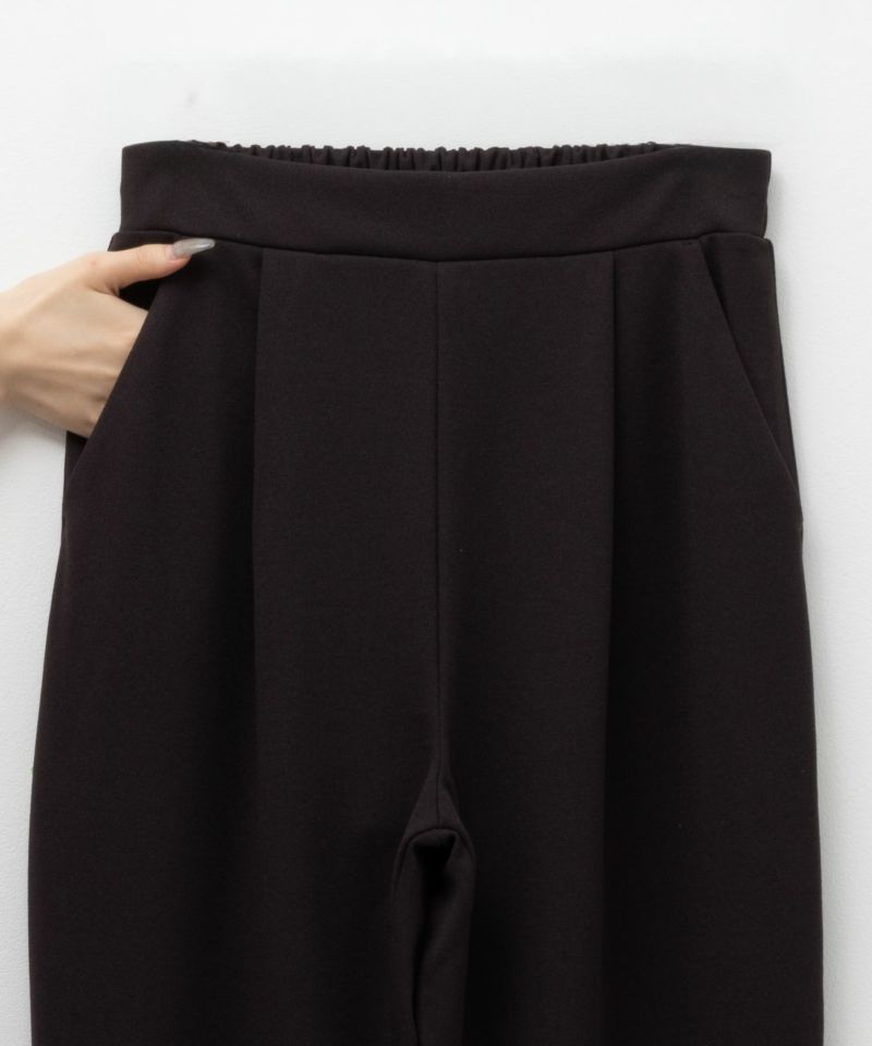 NAVY  ジョーゼットテーパードパンツ レディース商品画像-22