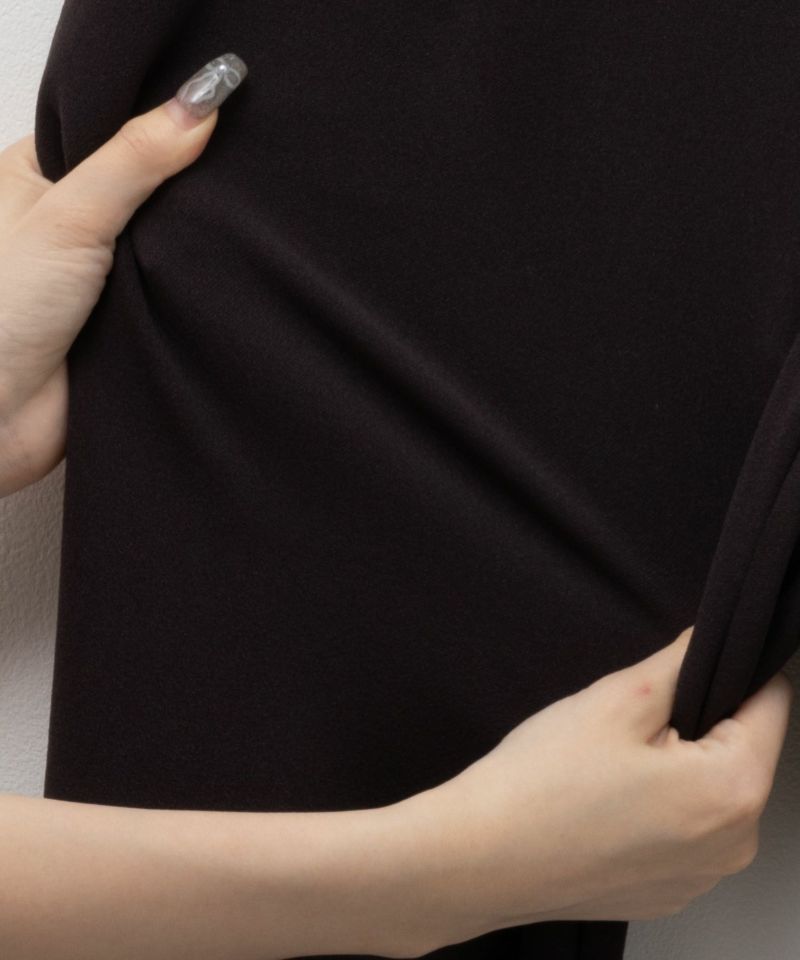 NAVY  ジョーゼットテーパードパンツ レディース商品画像-24