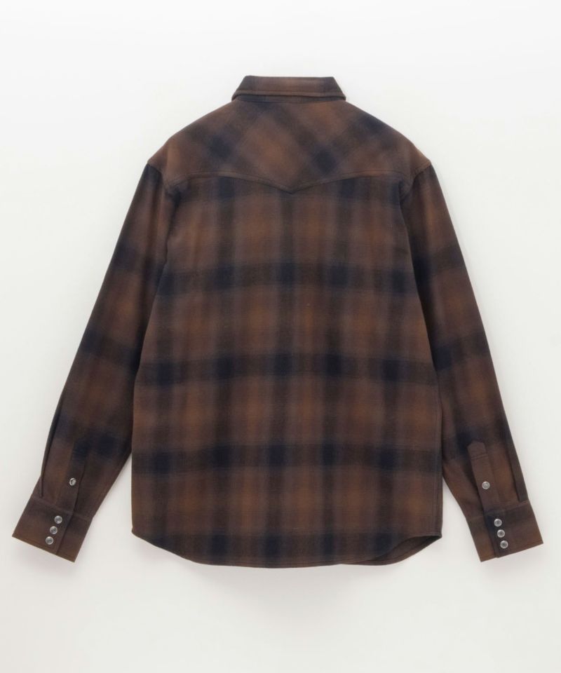 MOSSIMO  オンブレチェックシャツ メンズ商品画像-4