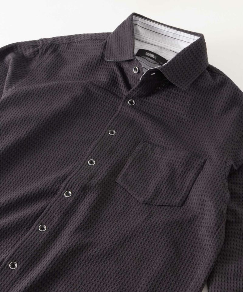 MOSSIMO  ジャガードシャツ メンズ商品画像-1