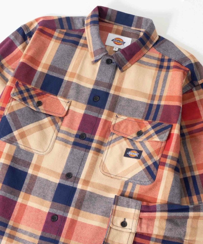Dickies  起毛チェックシャツ メンズ商品画像-2