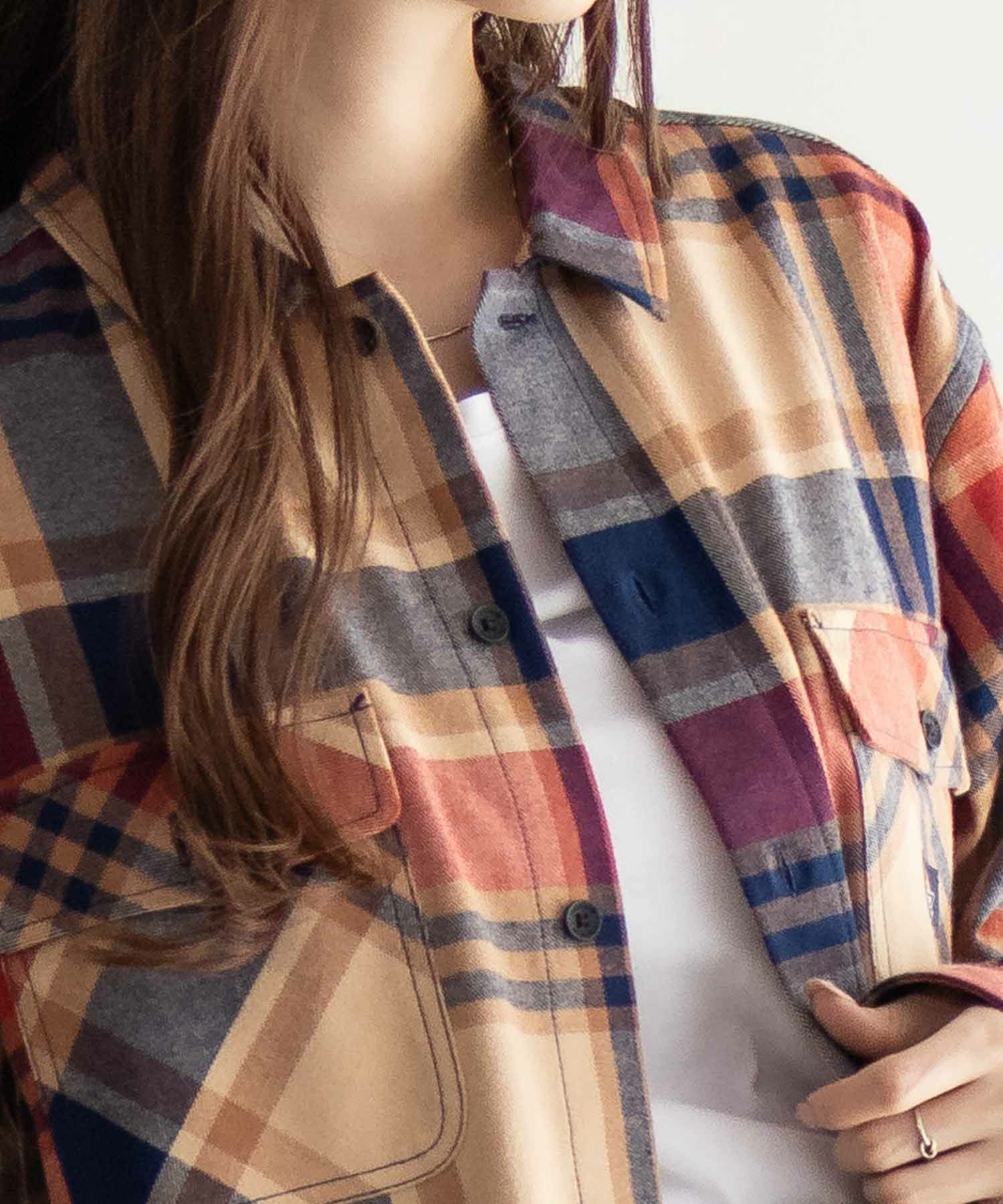 Dickies  起毛チェックシャツ メンズ商品画像-9