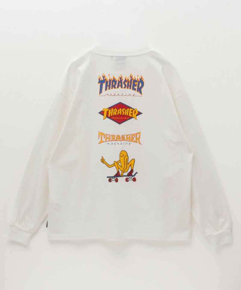 [期間限定価格]THRASHER  バックプリントロングスリーブTシャツ メンズ商品画像-4
