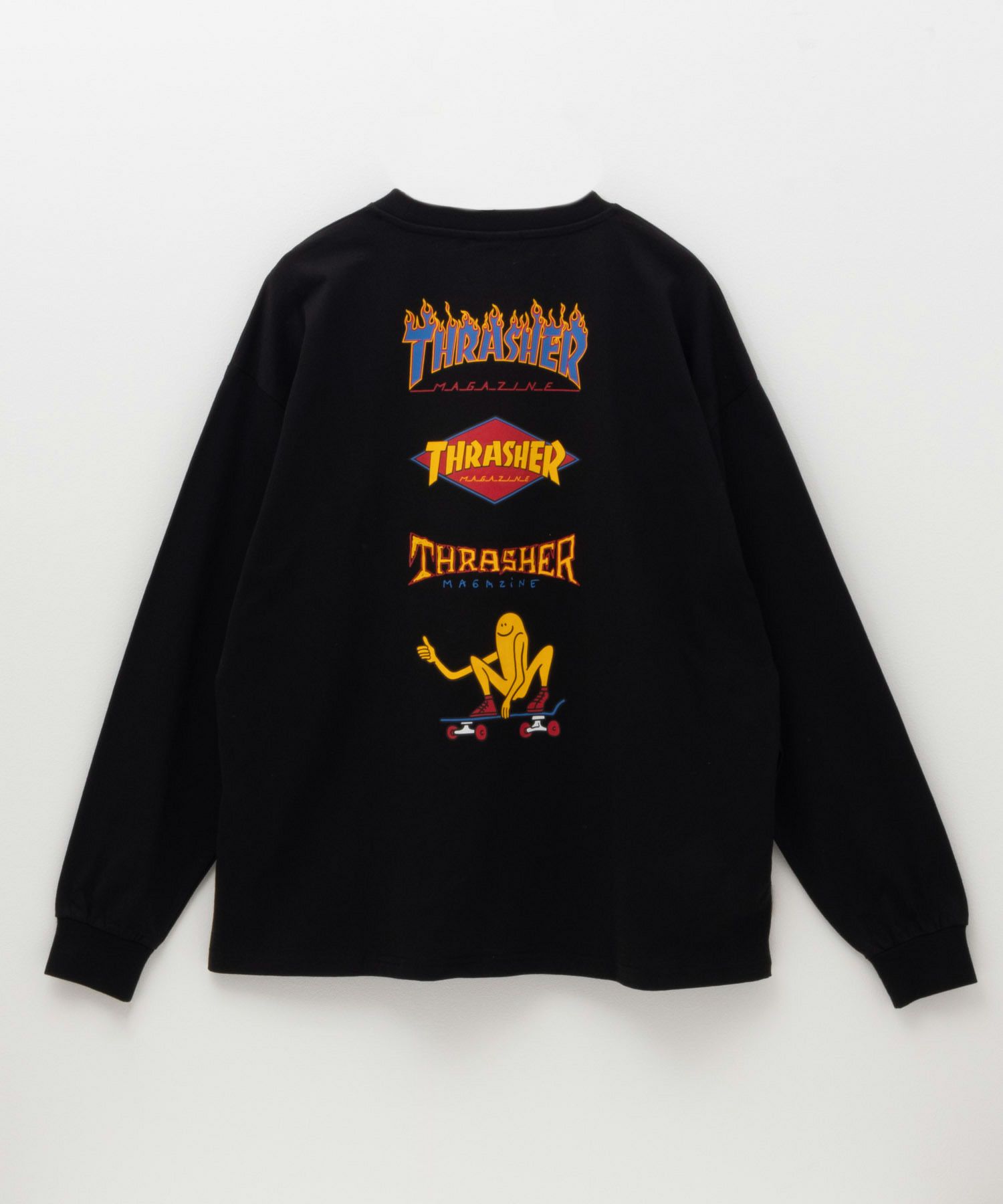 [期間限定価格]THRASHER  バックプリントロングスリーブTシャツ メンズ商品サムネイル-6