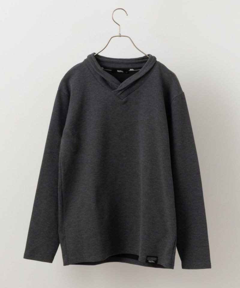 MOSSIMO  ドレープネックロングTシャツ メンズ商品画像-1