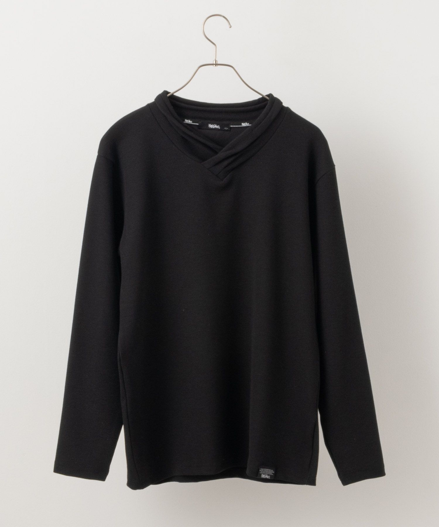 MOSSIMO  ドレープネックロングTシャツ メンズ商品画像-2