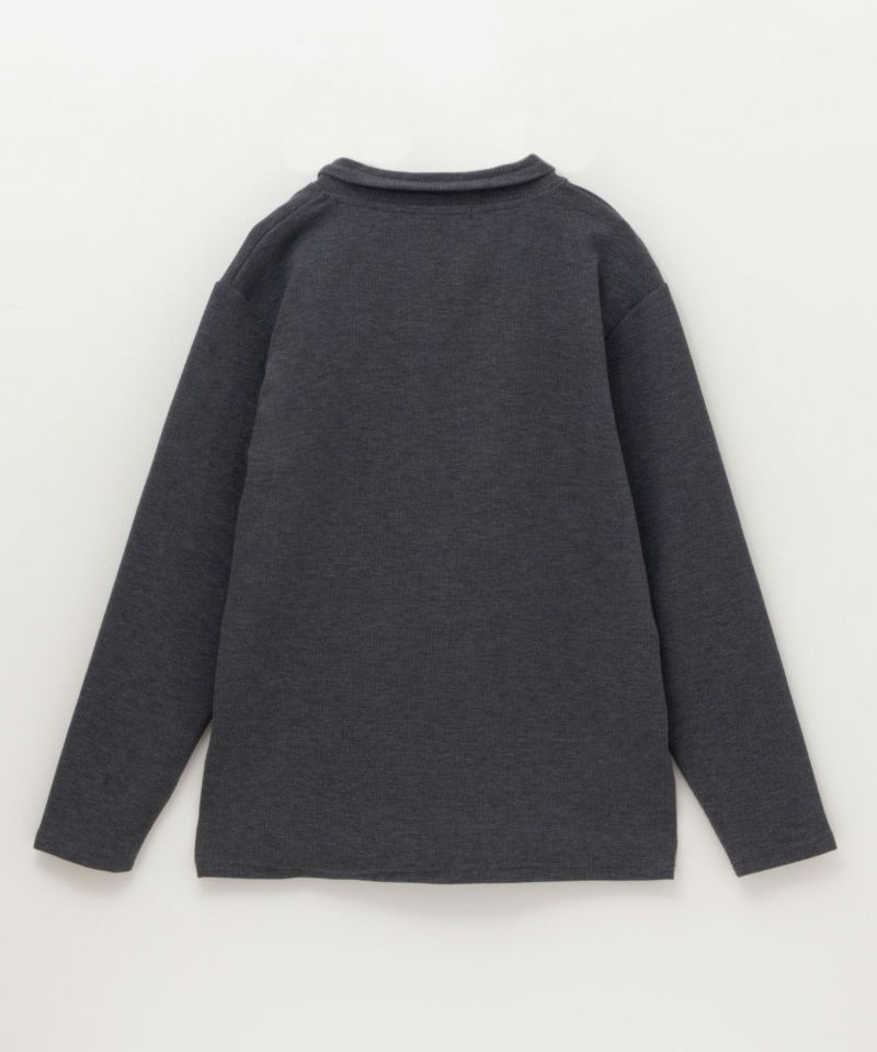 MOSSIMO  ドレープネックロングTシャツ メンズ商品画像-4