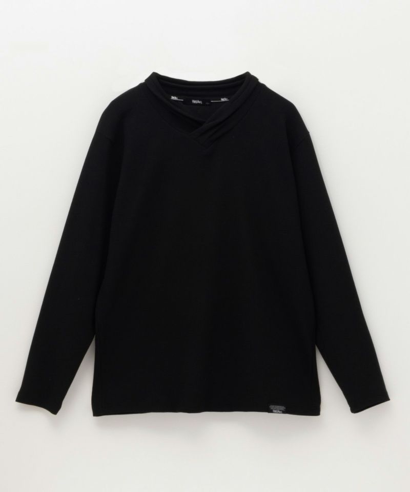 MOSSIMO  ドレープネックロングTシャツ メンズ商品画像-5