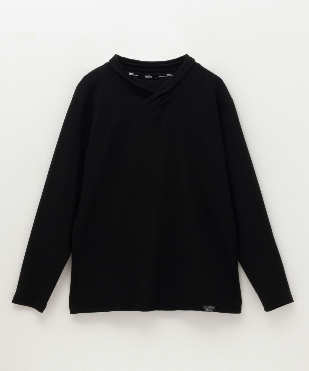 MOSSIMO ドレープネックロングTシャツ メンズ