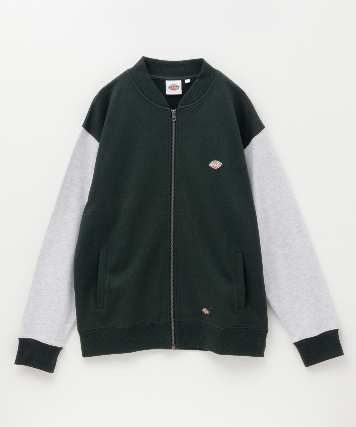 Dickies 裏毛ジップアップスタジアムジャケット メンズ商品サムネイル-3