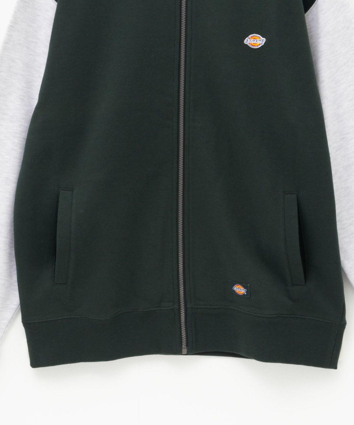 Dickies 裏毛ジップアップスタジアムジャケット メンズ