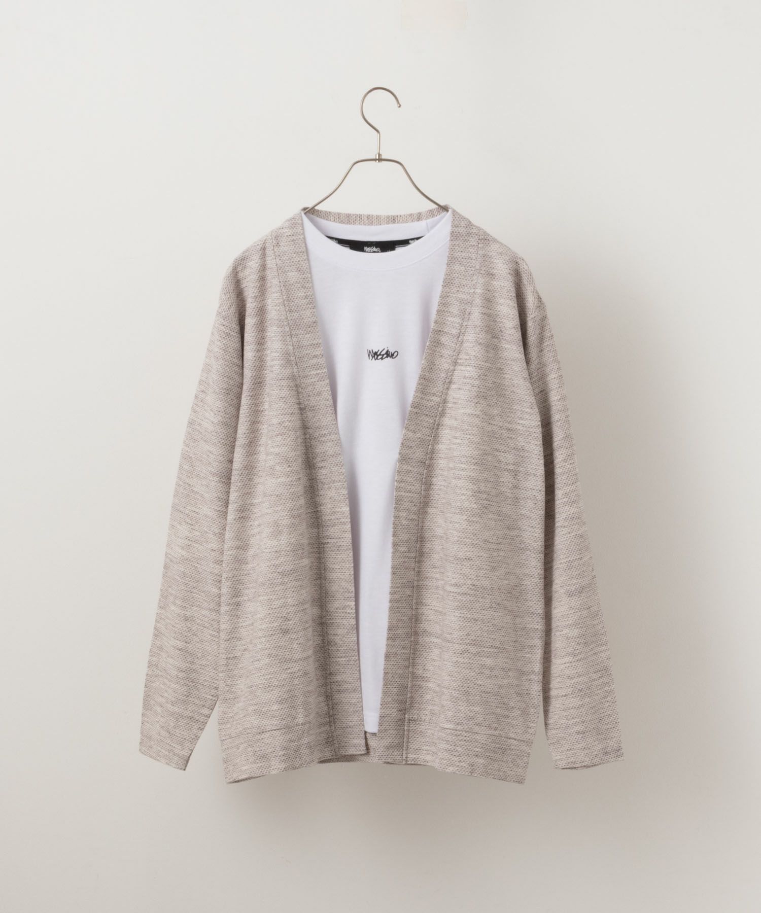 MOSSIMO  ハニカムカーディガンアンサンブル メンズ商品サムネイル-1