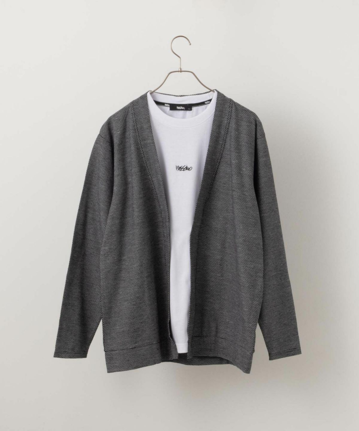 MOSSIMO ハニカムカーディガンアンサンブル メンズ