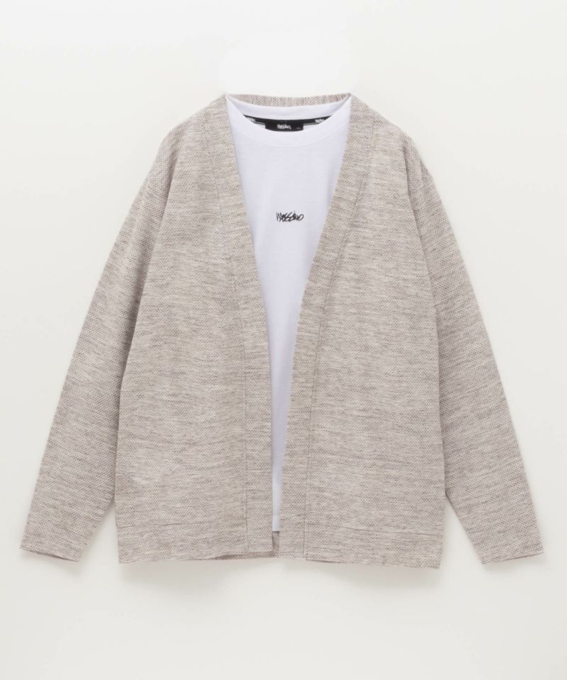 MOSSIMO ハニカムカーディガンアンサンブル メンズ商品画像-3