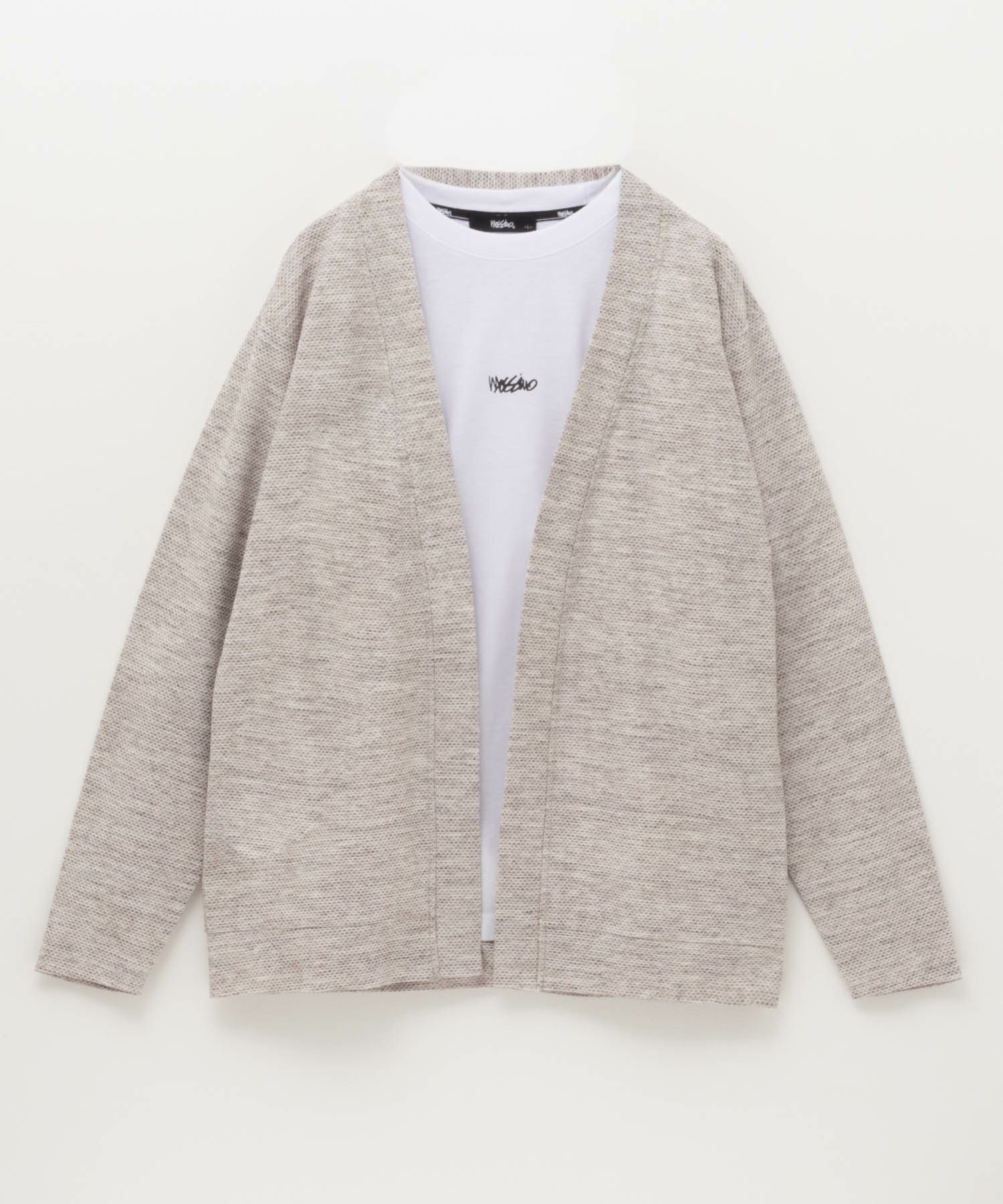 MOSSIMO  ハニカムカーディガンアンサンブル メンズ商品画像-3