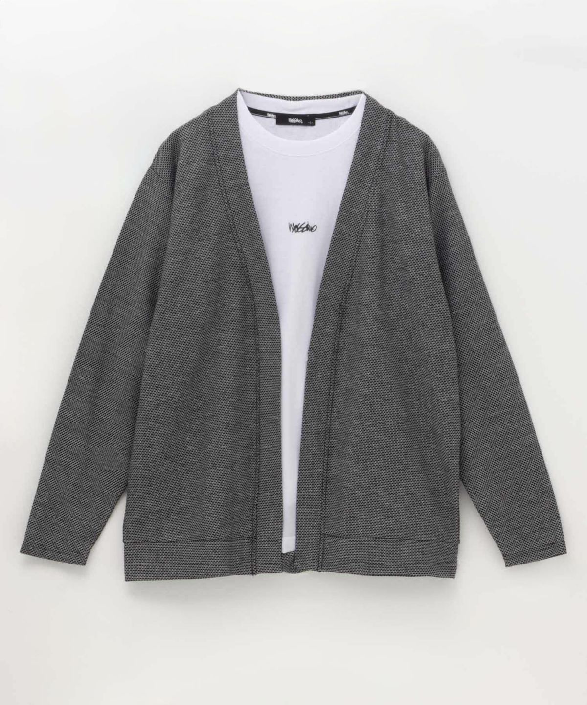 MOSSIMO ハニカムカーディガンアンサンブル メンズ