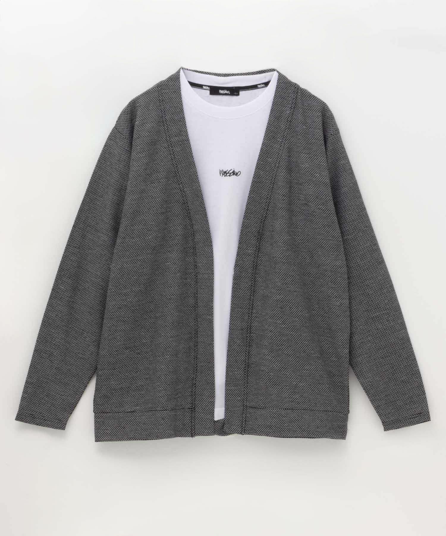 MOSSIMO ハニカムカーディガンアンサンブル メンズ