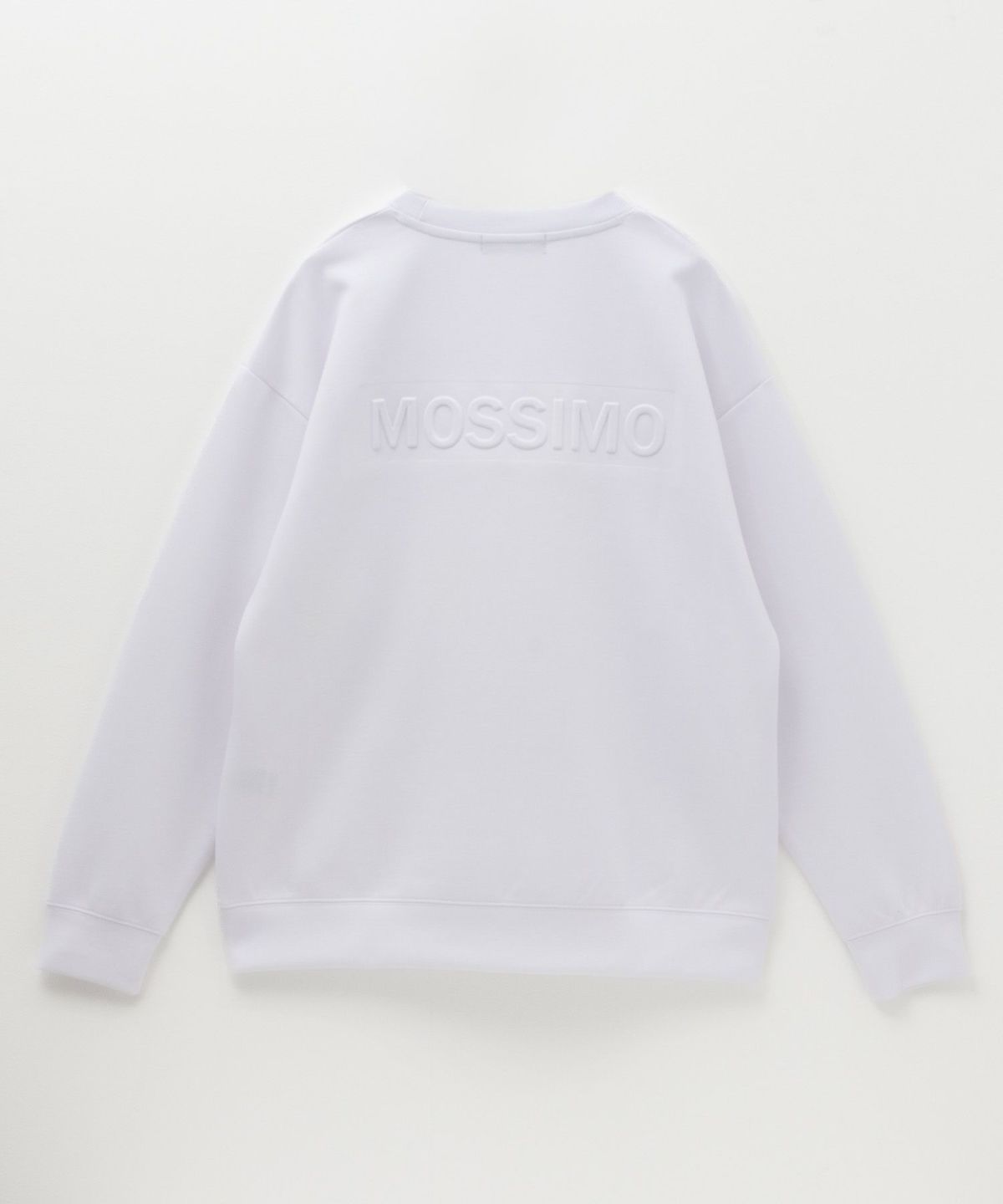 MOSSIMO ポンチ素材 エンボススウェット メンズ
