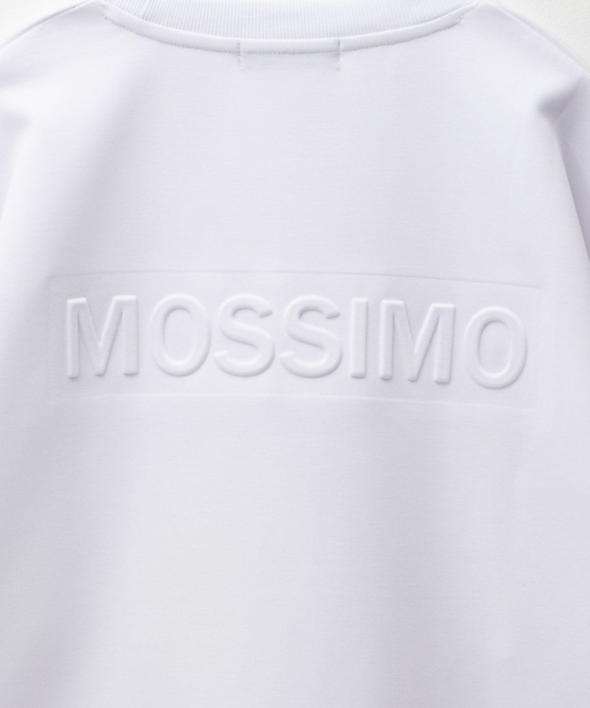 MOSSIMO ポンチ素材 エンボススウェット メンズ