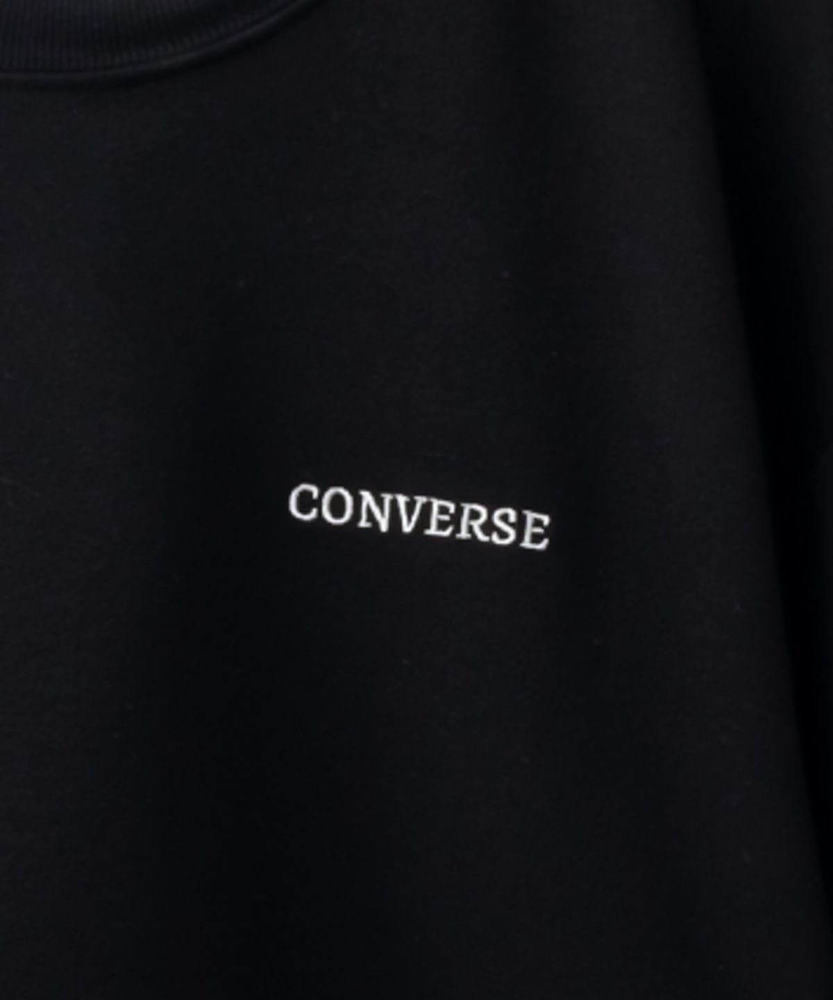 CONVERSE バックサガラ刺繍クルーネックトレーナー メンズ