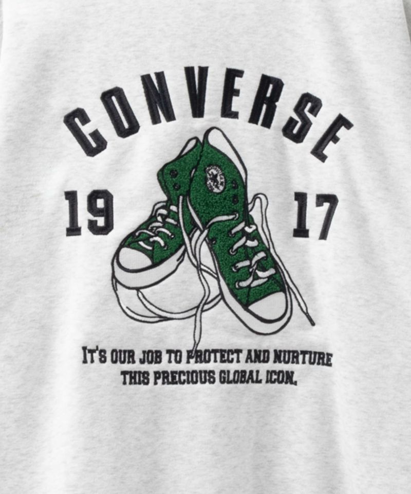 CONVERSE  バックサガラ刺繍クルーネックトレーナー メンズ商品画像-19