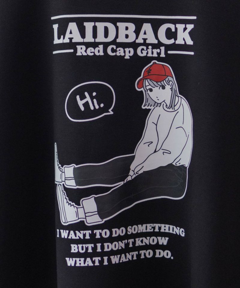 RED CAP GIRL  ポンチ素材 バックプリントクルーネックトレーナー メンズ商品画像-9