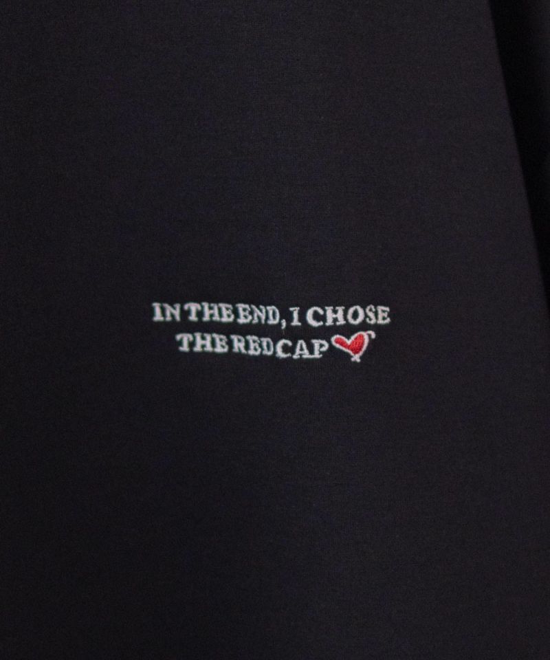 RED CAP GIRL  ポンチ素材 バックプリントクルーネックトレーナー メンズ商品画像-10