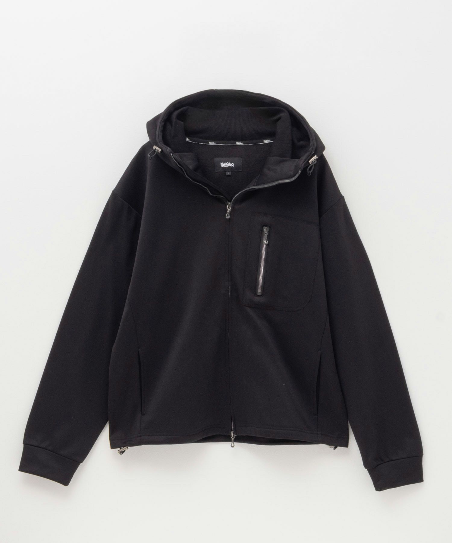 MOSSIMO ポンチ素材 デザインパーカー メンズ