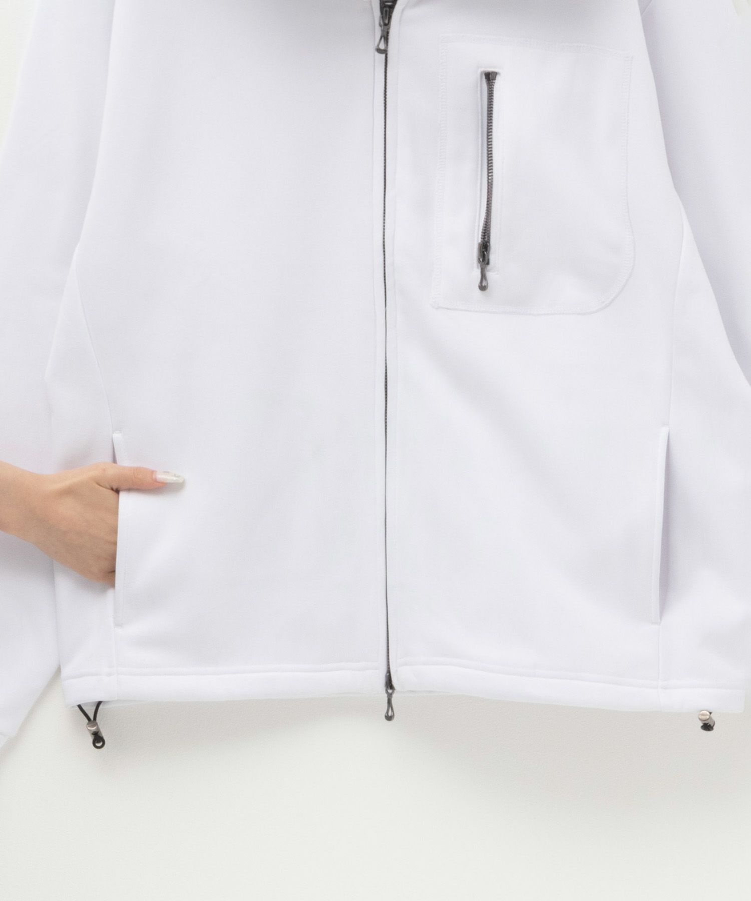MOSSIMO  ポンチ素材 デザインパーカー メンズ商品サムネイル-7
