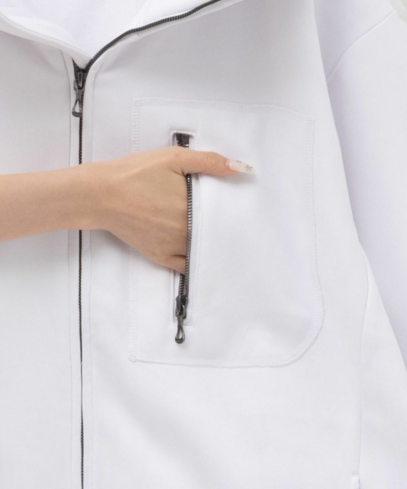 MOSSIMO  ポンチ素材 デザインパーカー メンズ商品画像-8