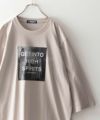 T-GRAPHICS 7分袖Tシャツ メンズ