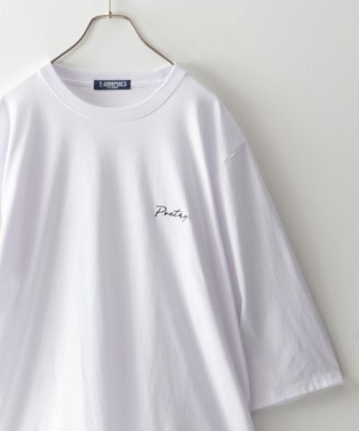 T-GRAPHICS  7分袖Tシャツ メンズ