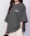 UNDERWRAPS  ロゴ5分袖Tシャツ レディース メール便 対応商品商品サムネイル-3