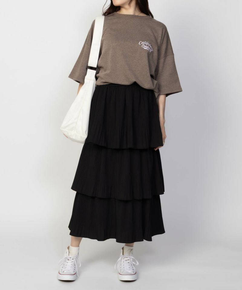 UNDERWRAPS  ロゴ5分袖Tシャツ レディース メール便 対応商品商品画像-15