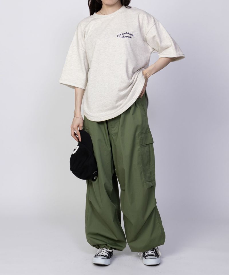 UNDERWRAPS ロゴ5分袖Tシャツ レディース メール便 対応商品商品画像-13