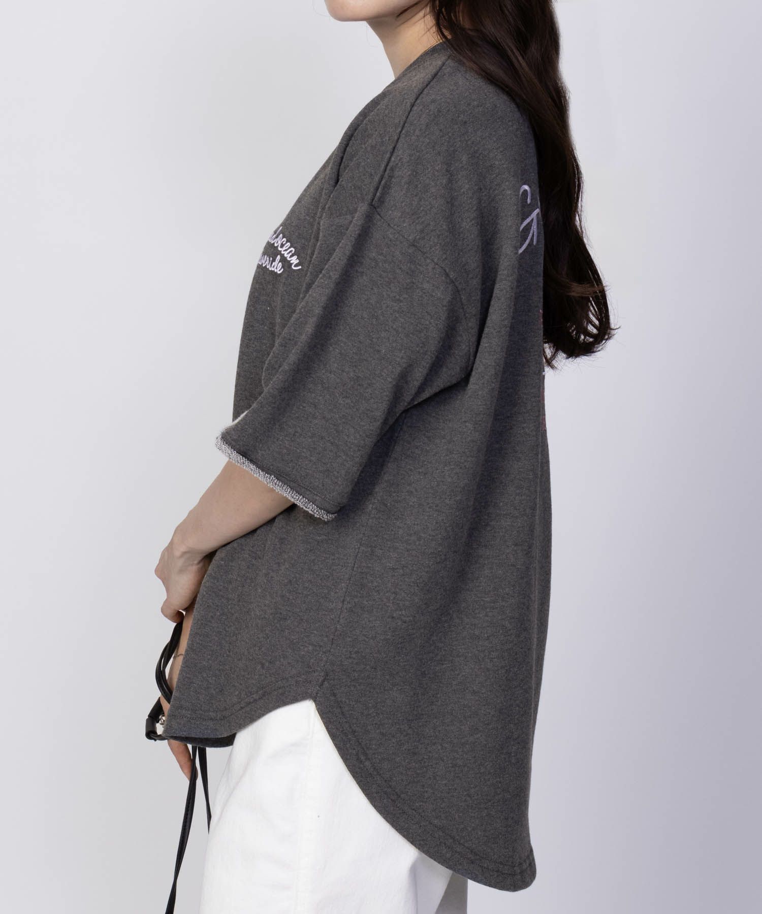UNDERWRAPS  ロゴ5分袖Tシャツ レディース メール便 対応商品商品サムネイル-15
