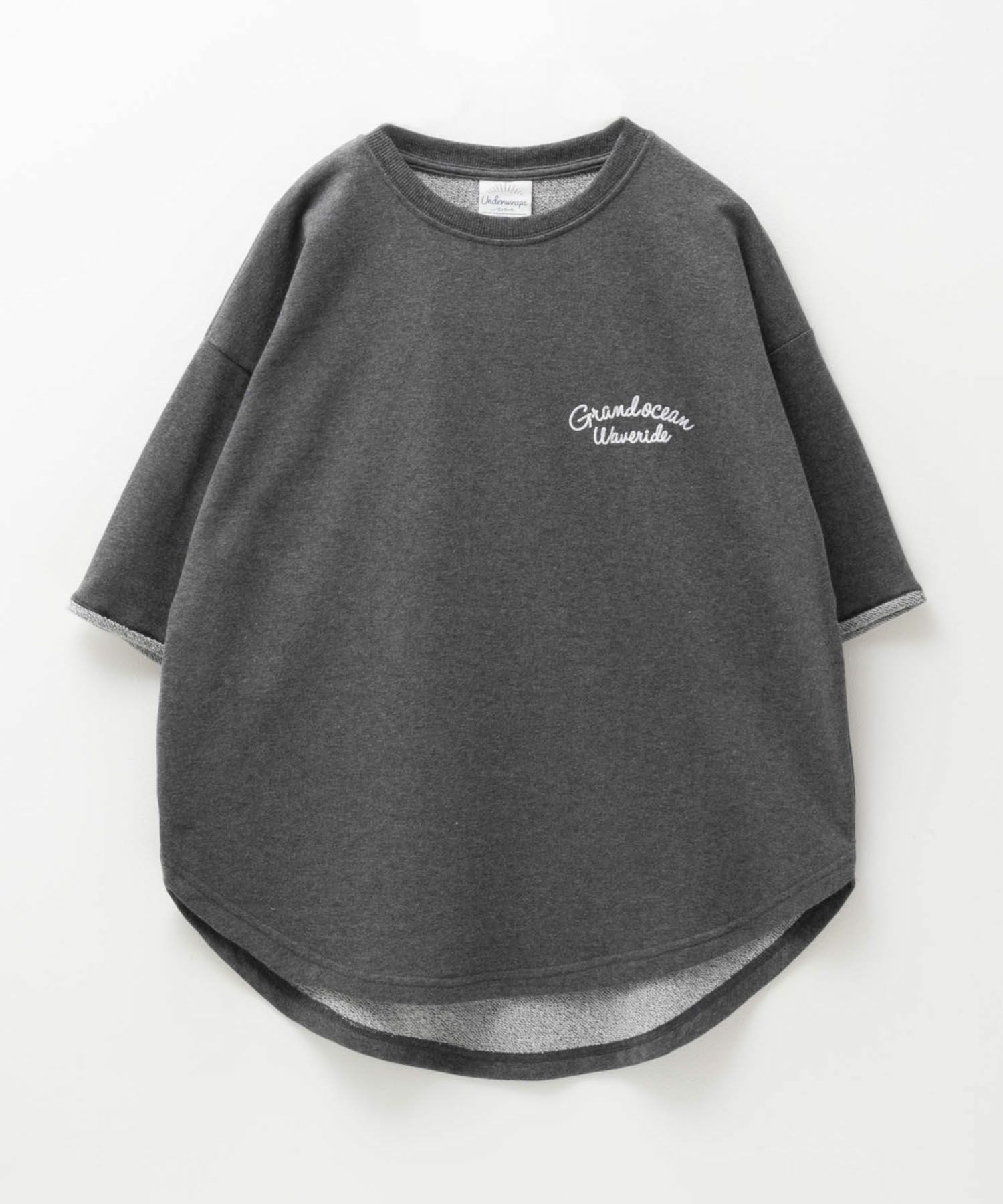 UNDERWRAPS ロゴ5分袖Tシャツ レディース ネコポス 対応商品