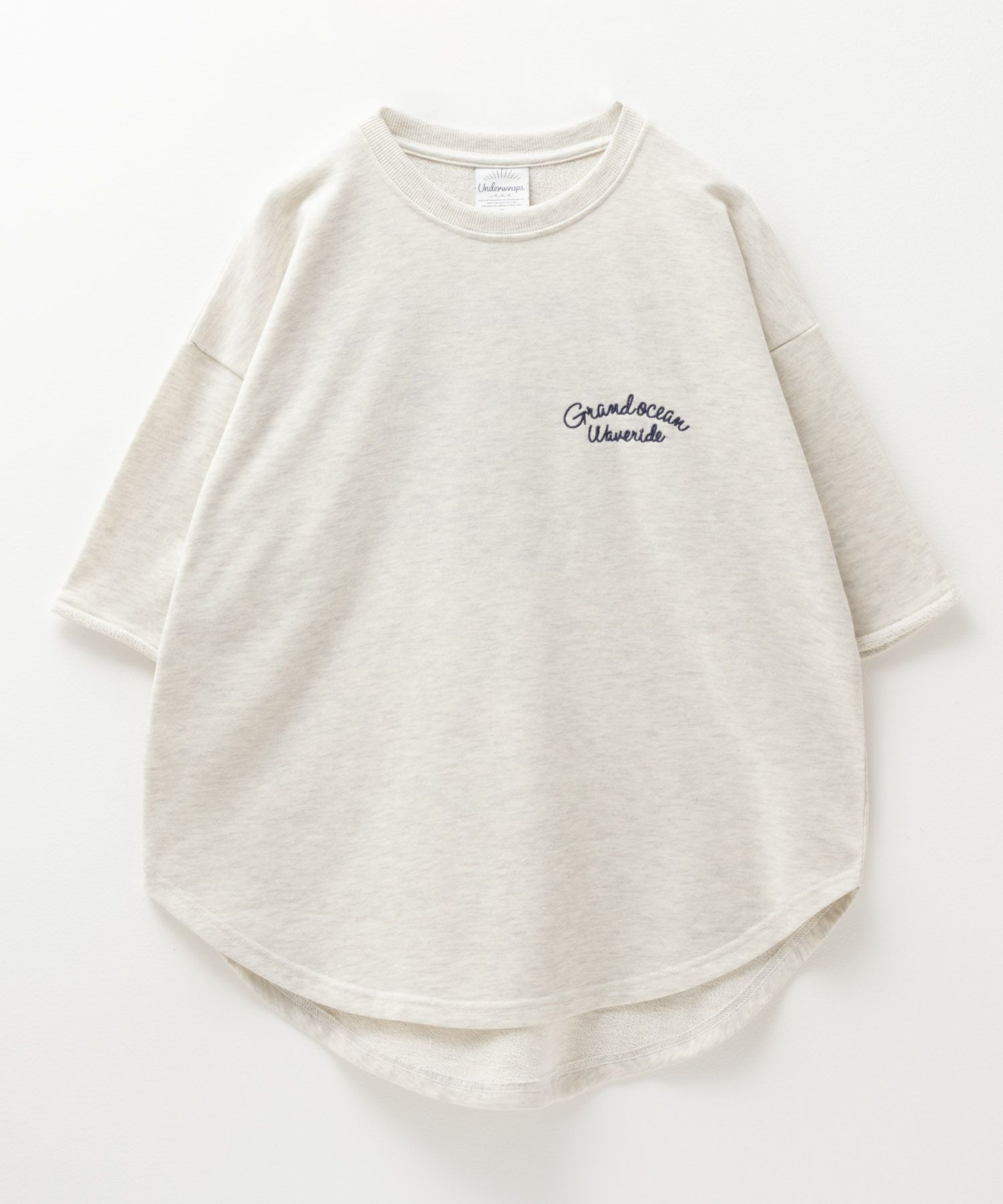 UNDERWRAPS ロゴ5分袖Tシャツ レディース ネコポス 対応商品