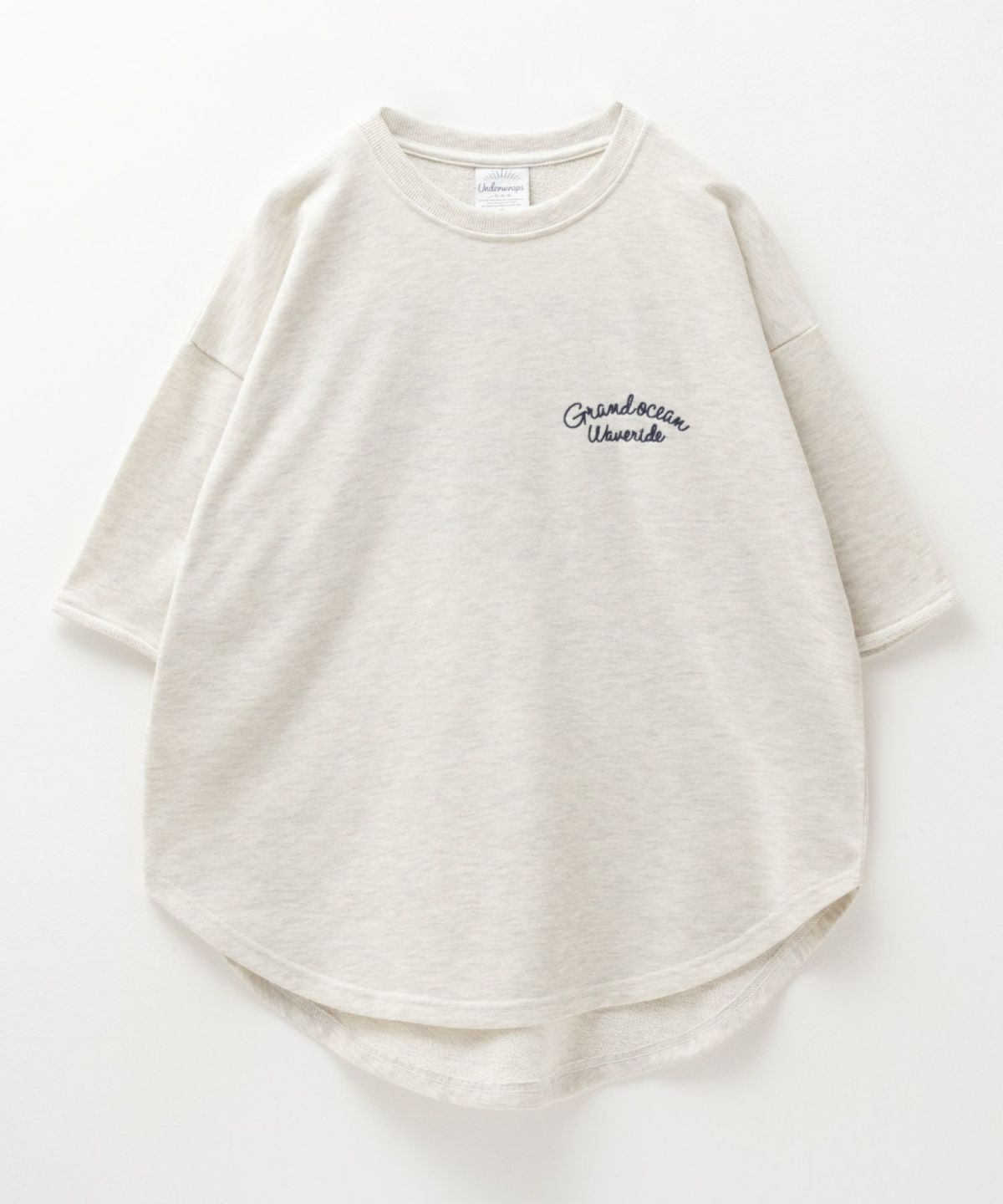 UNDERWRAPS ロゴ5分袖Tシャツ レディース ネコポス 対応商品