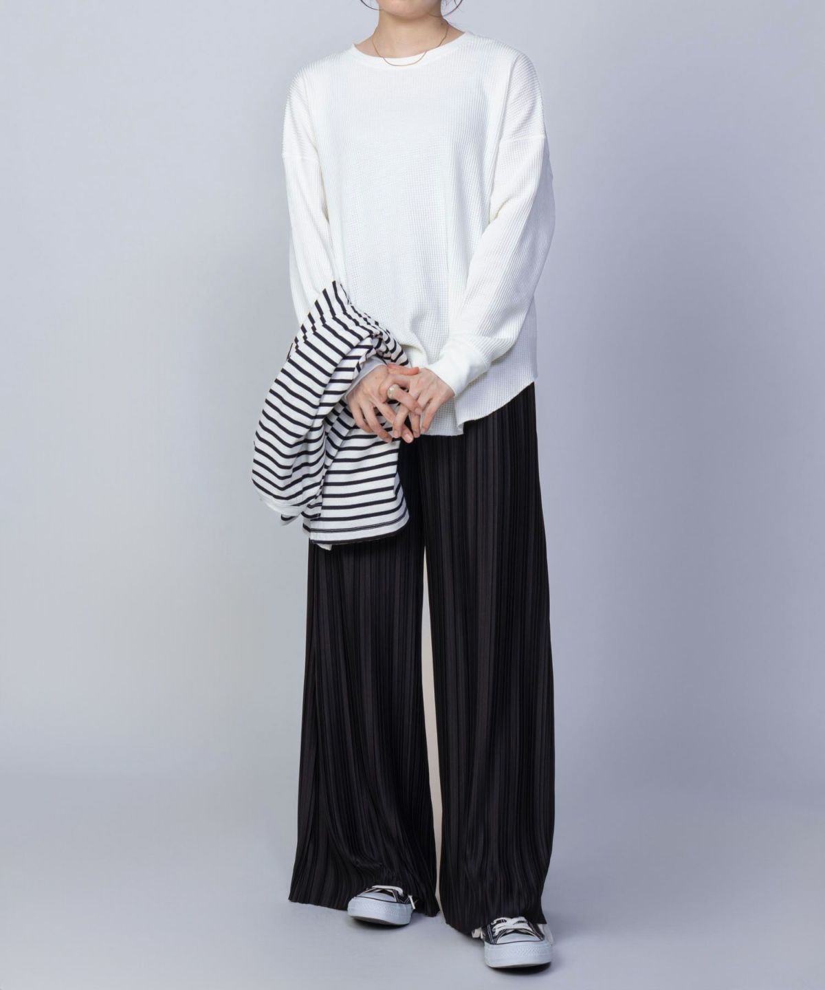 Howdy Marie プリーツパンツ レディース