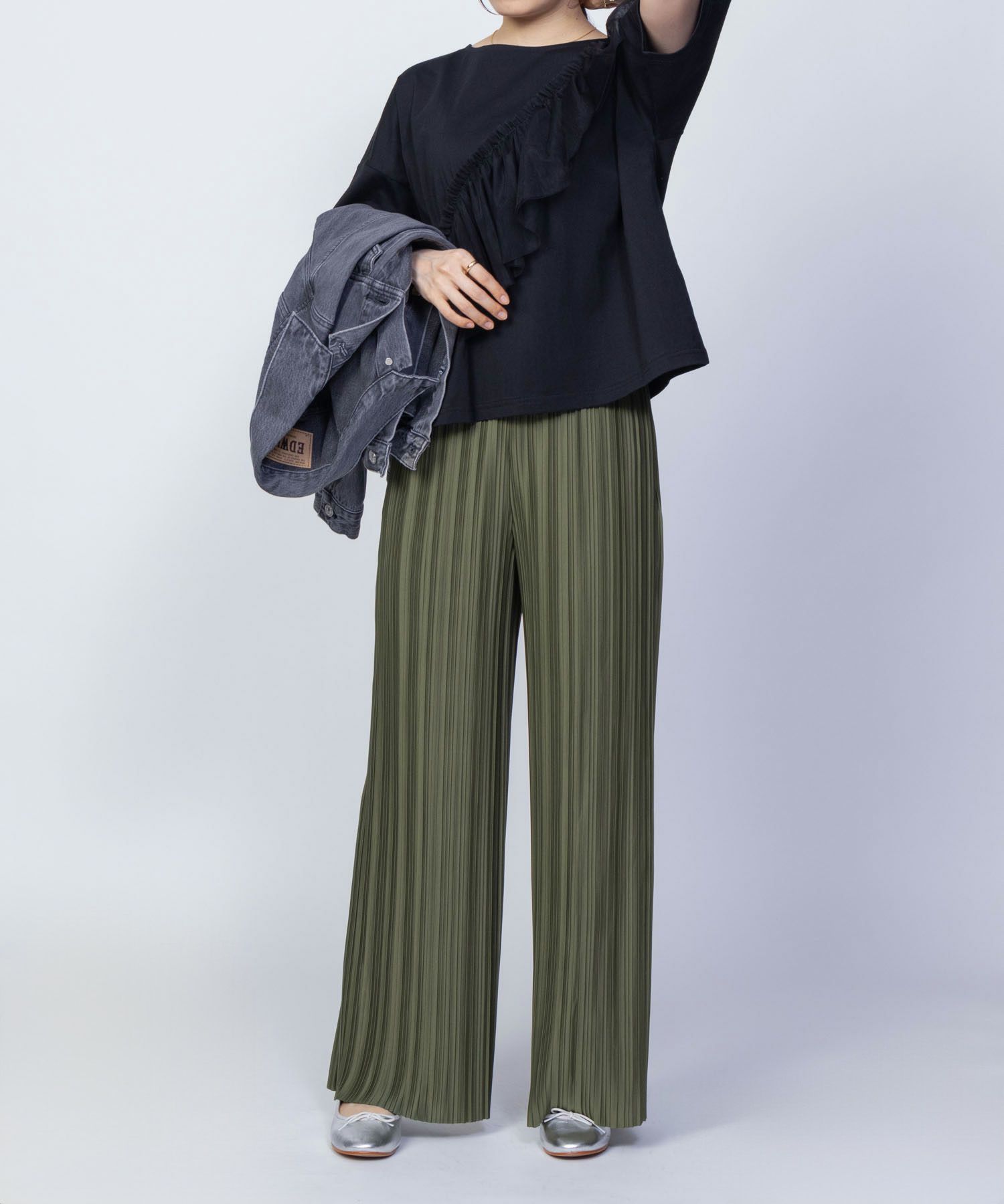 Howdy Marie  プリーツパンツ レディース商品サムネイル-9