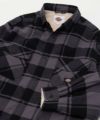 Dickies 裏ボアチェックシャツ メンズ