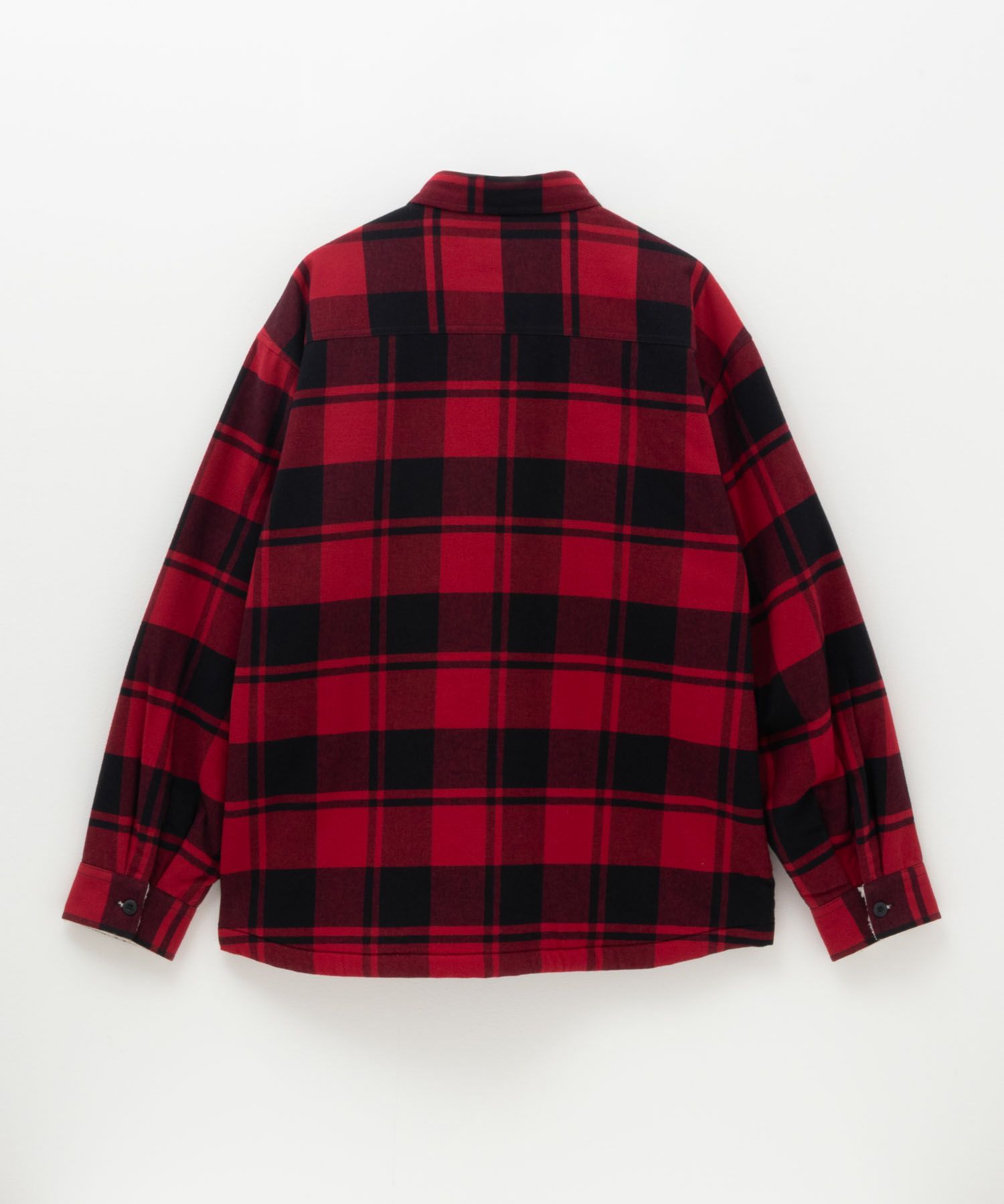 Dickies 裏ボアチェックシャツ メンズ